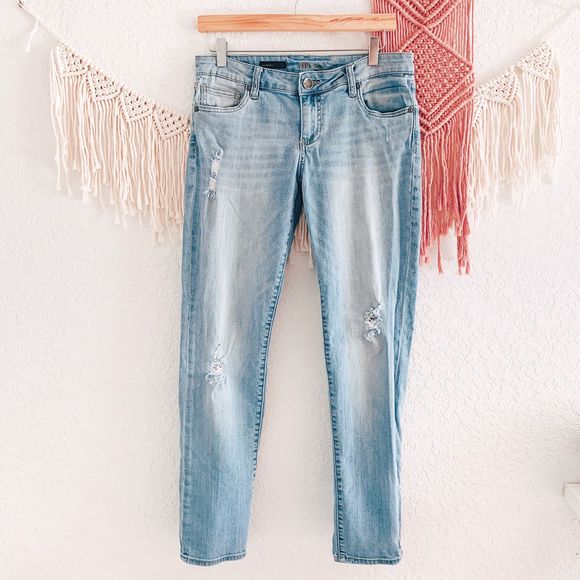 KUT from the Kloth Denim - Kut from the Kloth Light Boyfriend Jeans
